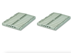 Liewood peppermint opbevaringskasse mellem Weston (2-pak)